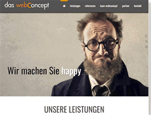Tablet Screenshot of das-webconcept.de